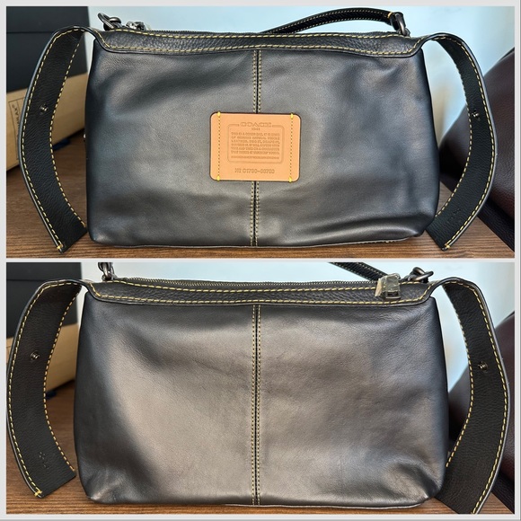 S⭕️LD‼️New Coach 1941 Bandit Hobo 39 in Oxblood/Black - Picture 10 of 12